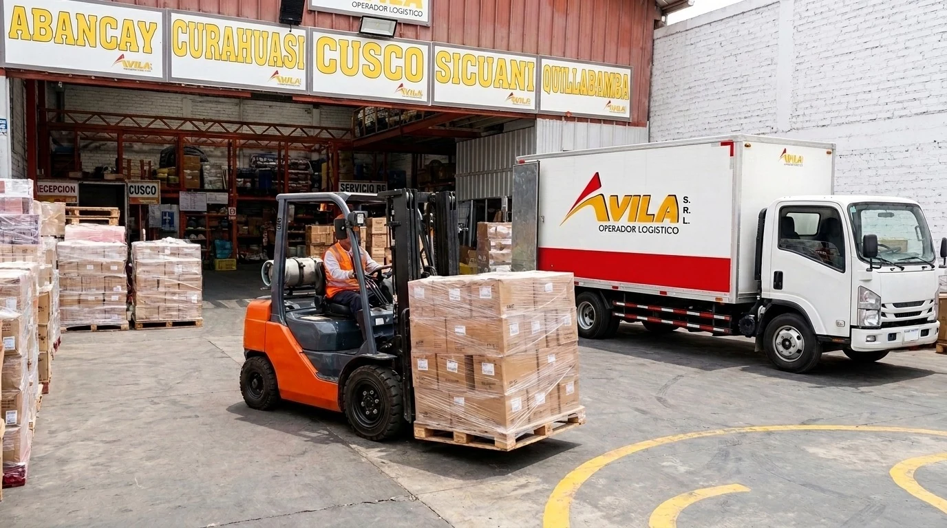 Operación de almacenaje y carga de Ávila